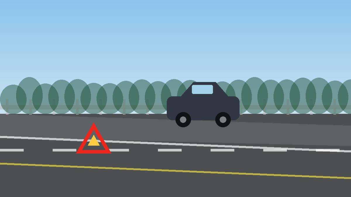 东方道路故障安全等待现场图